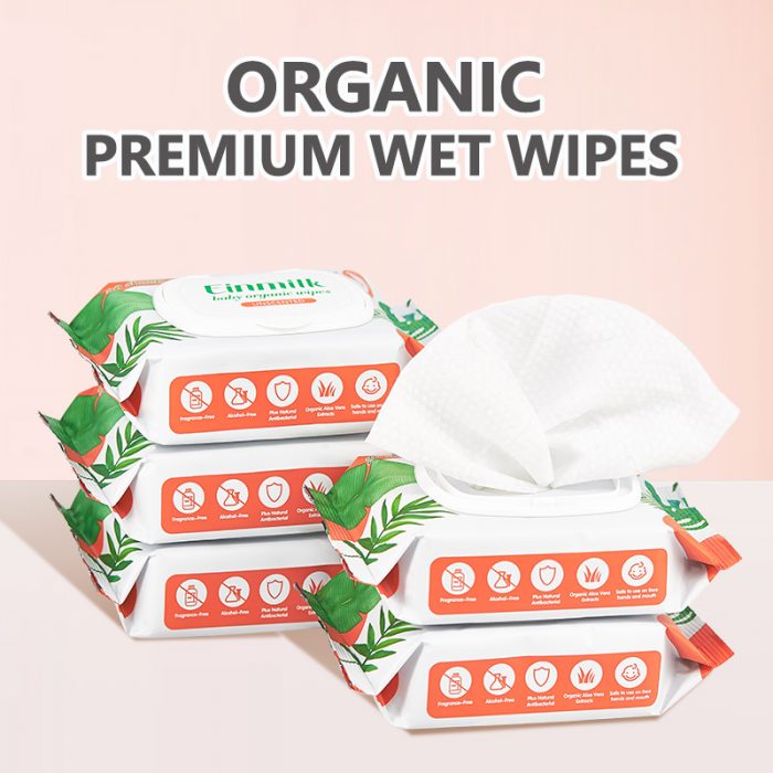 Organic hot sale wet tissue