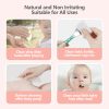 Einmilk Organic Baby Wet Wipes with Cap – 80 Sheets × 8 Packs