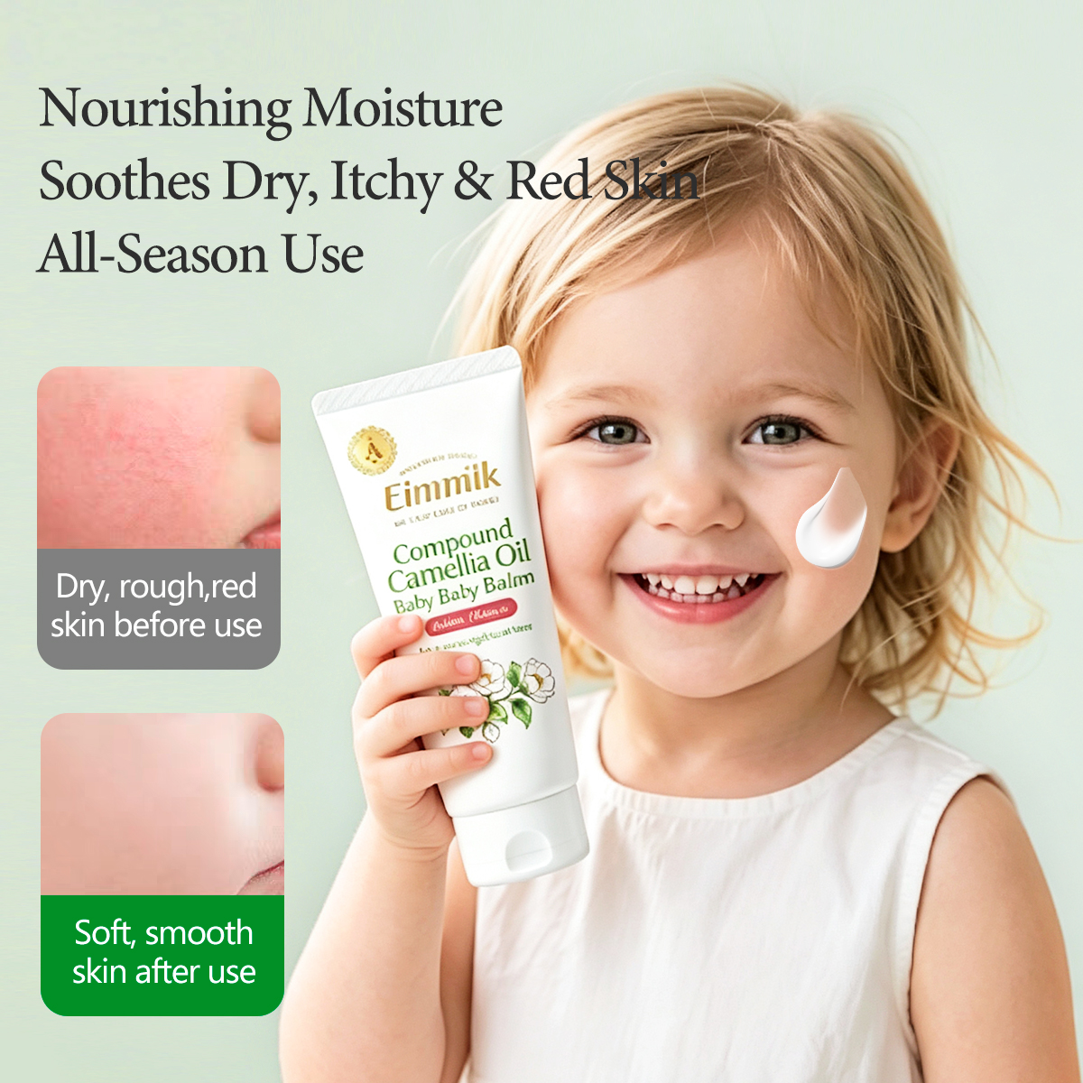 Einmilk BMC210 baby body lotion detail 6