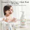 Einmilk Camellia Oil Baby Shampoo & Body Wash Mousse – 380ml
