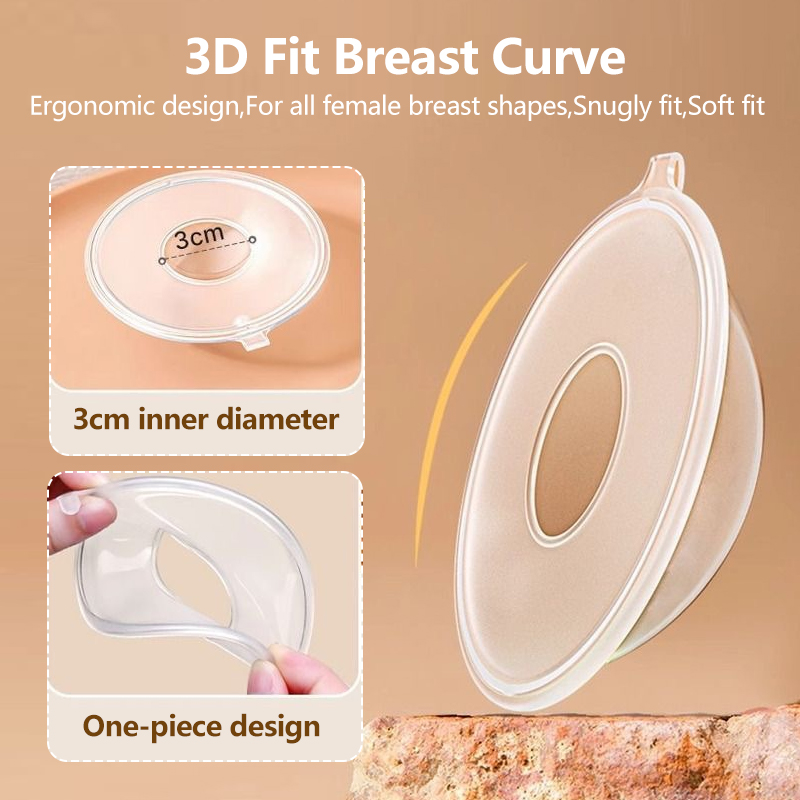 Einmilk wearable silicone breast milk collector detail 4