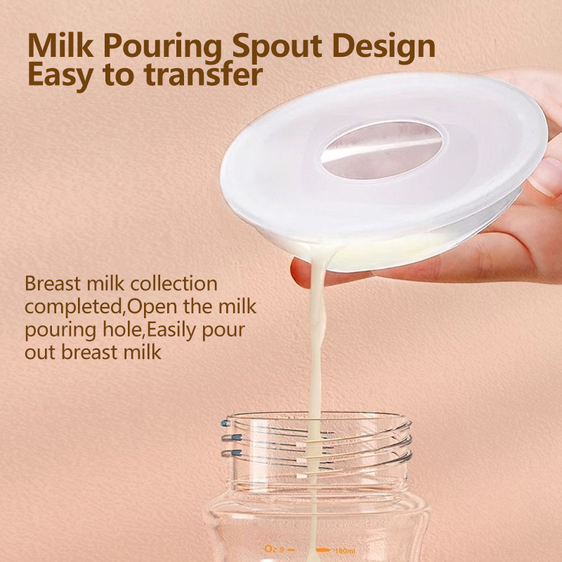 Einmilk wearable silicone breast milk collector detail 5
