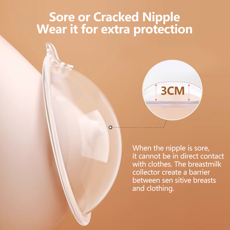 Einmilk wearable silicone breast milk collector detail 6