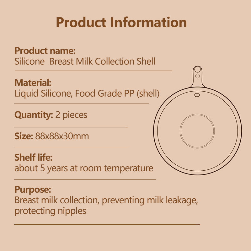 Einmilk wearable silicone breast milk collector detail 13