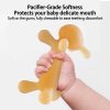 Baby Bunny Teether | Soft Teething Toy for Babies | Easy-Grip Baby Teether Toy