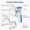 Einmilk Portable Handheld Mesh Nebulizer – 3 Mist Modes