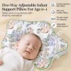 Einmilk Starfish Baby Pillow | Ocean Theme Baby Pillow | Cute Dolphin Design Infant Pillow