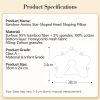 Einmilk Starfish Baby Pillow | Ocean Theme Baby Pillow | Cute Dolphin Design Infant Pillow