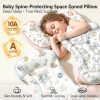 Einmilk Zonal Baby Pillow | Baby Pillow with Contoured Zonal Design | Comfortable Resting Pillow for Babies