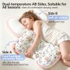 Einmilk Zonal Baby Pillow | Baby Pillow with Contoured Zonal Design | Comfortable Resting Pillow for Babies