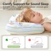 Einmilk Zonal Baby Pillow | Baby Pillow with Contoured Zonal Design | Comfortable Resting Pillow for Babies