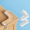 10 Pcs L-Shape Corner Protector | Baby Safety Furniture Edge Guard | Table & Cabinet Corner Protector
