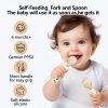 Einmilk Baby PPSU Silicone Spoon & Fork Set with Travel Case – SPN220