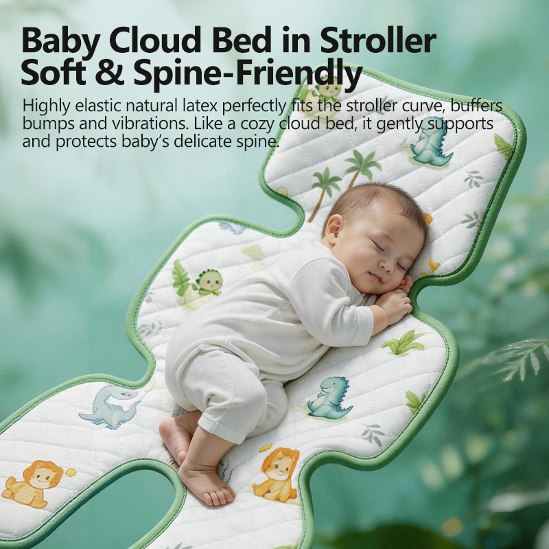 Baby stroller mat material