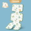 Einmilk Latex Anti-Slip Baby Stroller Mat – 3 Prints