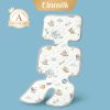 Einmilk Latex Anti-Slip Baby Stroller Mat – 3 Prints
