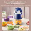 Mini Baby Food Blender with 300ml Glass Bowl