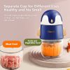 Mini Baby Food Blender with 300ml Glass Bowl