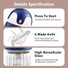 Mini Baby Food Blender with 300ml Glass Bowl